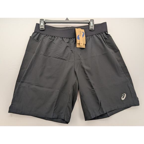 NWT ASICS Men's 9 Inch Mixer Short in Black size Large - Picture 2 of 7